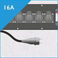 Netzanschluss 16A/230V