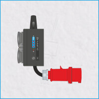 DMX-SWITCHPACK 16A/400V, 6x Schuko