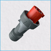 CEE-Stecker 125A/400V, PowerTOP Xtra, rot, IP67, MENNEKES
