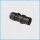 CEE-Stecker 16A/230V, SHARK, schwarz, IP44, PCE