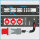 AL-RACKPOWER MkII 63A/400V, 3HE, 3x RCBO, 1x RCD