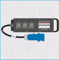 AL-MEDIUM-S MkII 32A/230V, 3x RCBO