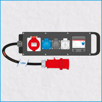 AL-MEDIUM-S MkII 16A/400V, 1x RCD