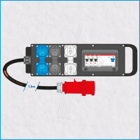 AL-MEDIUM-S MkII 16A/400V, 1x RCD