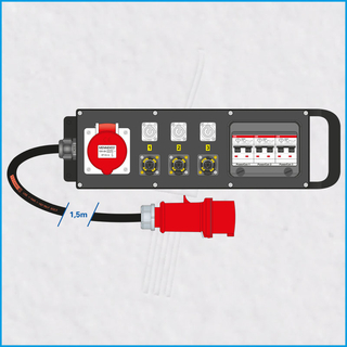  AL-MEDIUM-S MkII 16A/400V, 3x RCBO