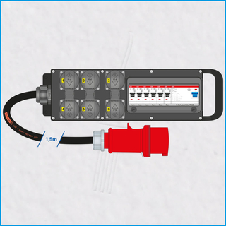 AL-MEDIUM-S MkII 32A/400V, 1x FI