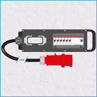 AL-MEDIUM-S MkII 32A/400V, 1x RCD