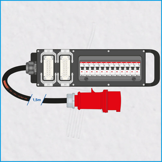 AL-MEDIUM-S MkII 32A/400V, 1x FI