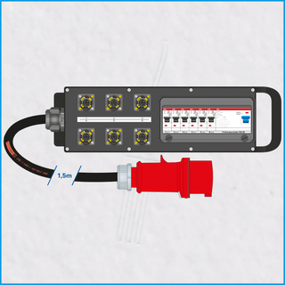 AL-MEDIUM-S MkII 32A/400V, 1x FI