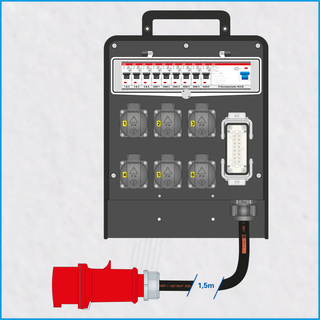 AL-MEDIUM-SK 32A/400V, 1x FI