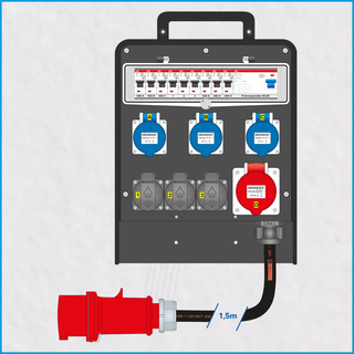 AL-MEDIUM-SK 32A/400V, 1x FI