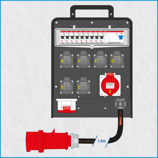 AL-MEDIUM-SK 32A/400V, 1x FI