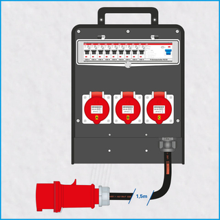 AL-MEDIUM-SK 32A/400V, 1x FI