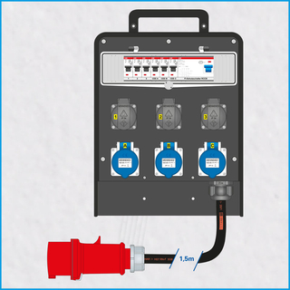 AL-MEDIUM-SK 32A/400V, 1x FI