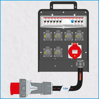 AL-MEDIUM-SK 63A/400V, 1x FI