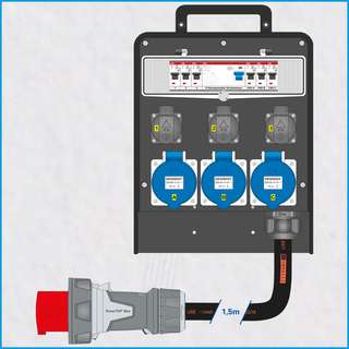 AL-MEDIUM-SK 63A/400V, 1x FI