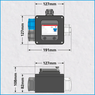 AL-MINI 32A/230V, 2x RCBO