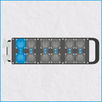 AL-PROSPLITT-S MkII 12/1, 1x HAN 16E, 12x Schuko