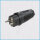 Vollgummi-Schukostecker, 2,5mm², IP54, PCE