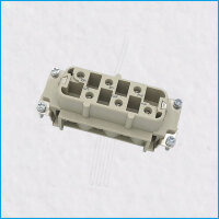 HAN HsB Buchseneinsatz (female), 6-polig, 35A,...