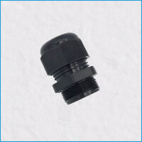 Polyamid-Verschraubung M25, 13-18mm, schwarz