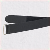 Klettkabelbinder 800x50mm, unverlierbar, mit Metallöse