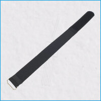 Klettkabelbinder 300x25mm, unverlierbar, mit Metallöse