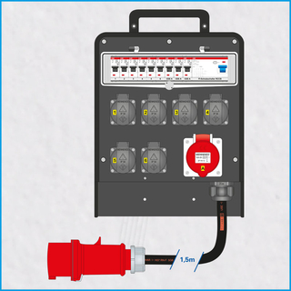 AL-MEDIUM-SK 32A/400V, 1x FI