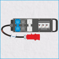 AL-MEDIUM-S MkII 16A/400V, 3x RCBO