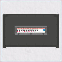 AL-MEDIUM-PE 32A/400V, 1x RCD