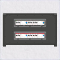 AL-MEDIUM-PE 32A/400V, 4x RCD