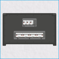 AL-MEDIUM-PE 32A/400V, 7x RCBO, Multimeter