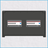 AL-MEDIUM-PE 63A/400V, 2x RCD