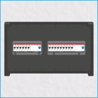 AL-MEDIUM-PE 63A/400V, 2x RCD
