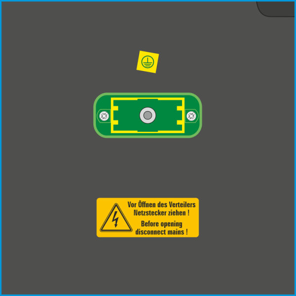 PE-Anschluss HARTING HAN GND