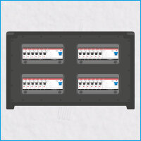AL-MEDIUM-PE 63A/400V, 4x RCD