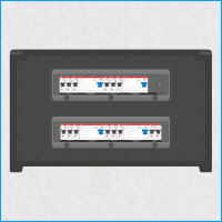 AL-MEDIUM-PE 63A/400V, 4x RCD, Multimeter