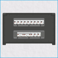 AL-MEDIUM-PE 63A/400V, 14x RCBO