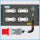 AL-RACKPOWER MkII 63A/400V, 6HE, 1x RCBO, 4x RCD, Power-Analyser