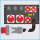 AL-RACKPOWER MkII 125A/400V, 6HE, 4x RCD