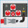 AL-RACKPOWER MkII 125A/400V, 6HE, 2x RCBO 1x RCD, Power-Analyser