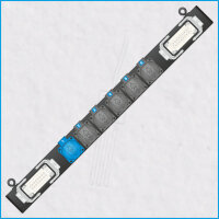 AL-TRUSSLINE 6/2, 2x HAN 16E, 6x Schuko, black