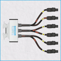 AL-ECOSPLITT 6 MS, HAN 16E male, 6x powerCON T1