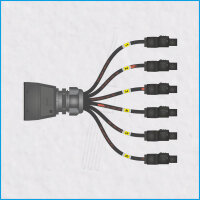 AL-FLEXSPLITT MS-T, HAN 16E male, 6x powerCON T1