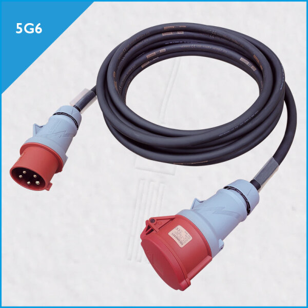 TITANEX CEE-Kabel 32A/400V, 5G6, MENNEKES