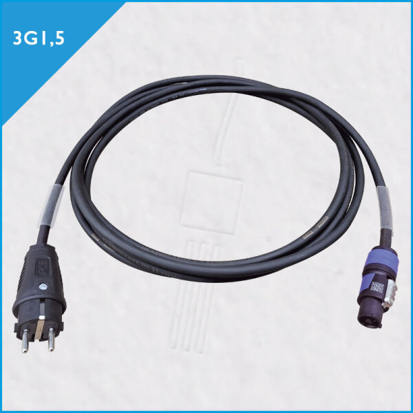 TITANEX powerCON-Netzkabel 3G1,5