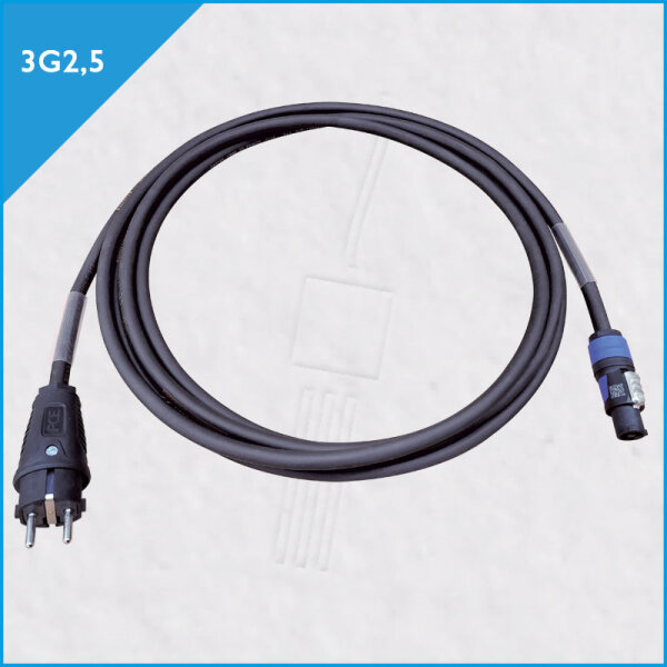 TITANEX powerCON-Netzkabel 3G2,5