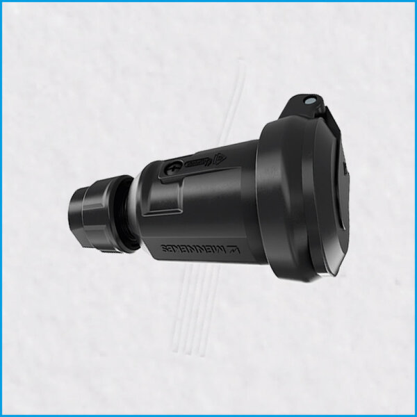 Elamid-Schukokupplung, 2,5mm², IP54, MENNEKES