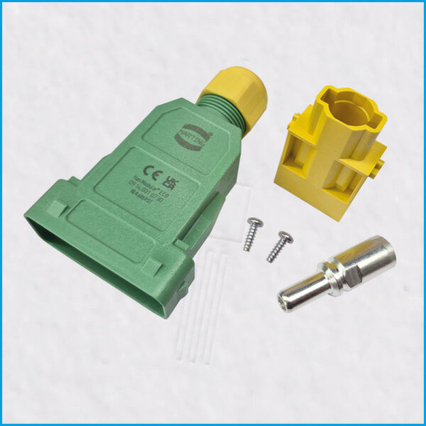 HAN GND Kupplungsgehäuse, Set male