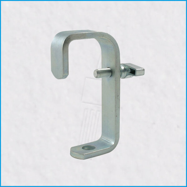 DOUGHTY C-Rohrhaken T20100, 48-51mm, 40kg, silber